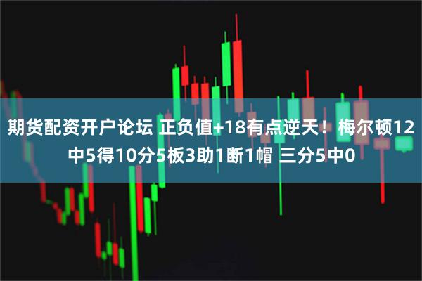 期货配资开户论坛 正负值+18有点逆天！梅尔顿12中5得10分5板3助1断1帽 三分5中0